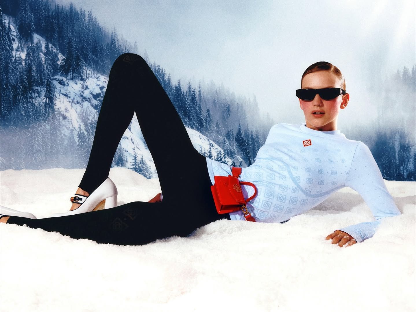 Casablanca’s First Ski Capsule in collaboration with @factionskis From fiery gradients to glacia (2)