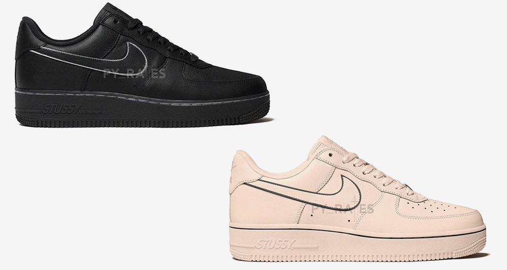 leak stussy x nike air force 1 low holiday py rates