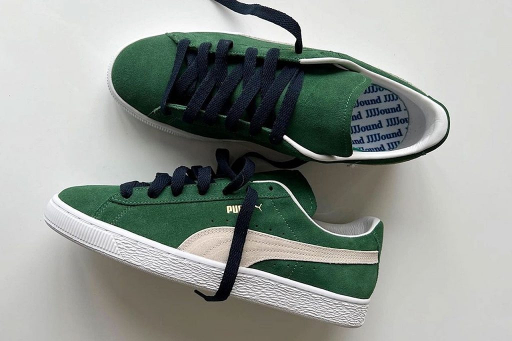 preview jjjjound puma suede green pic01